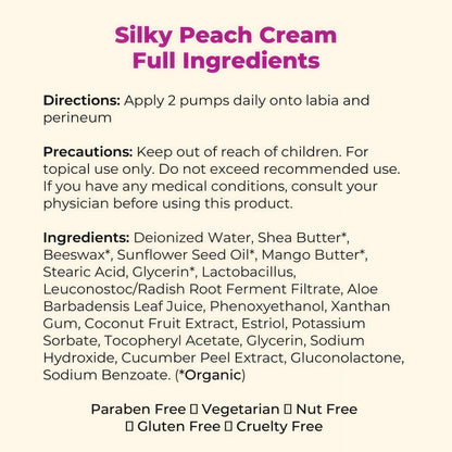 Silky Peach Cream